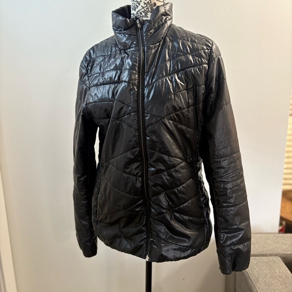 Spyder Black Ski Jacket Puffer Style - Picture 1 of 7